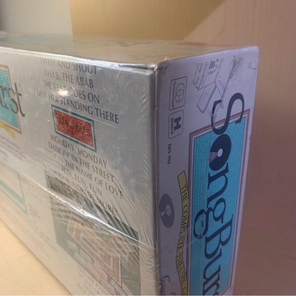 SongBurst The Complete-The-Lyric Game 50s & 60s Edition - Vintage NEW SEALED - Picture 4 of 5